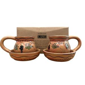 Redwear Lang Wine Country Glazed Candlestick Holders Grapes Set of 2